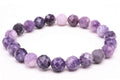 Bracelet Lépidolite – Perles Facettées 8mm