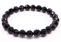 Bracelet Onyx Noir – Perles Facettées 8mm