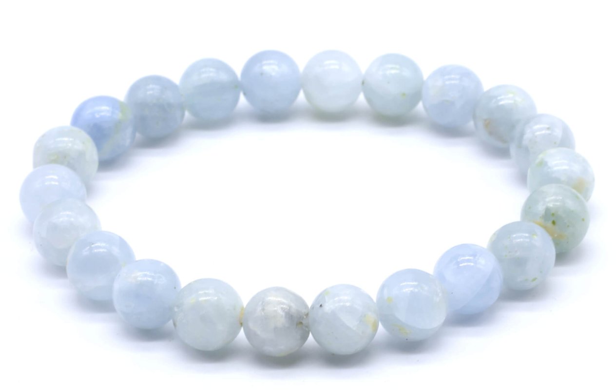 Bracelet Célestine 'AA' perles 8mm