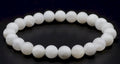 Bracelet Pierre de Lune Blanche 'AA' – Perles 8mm