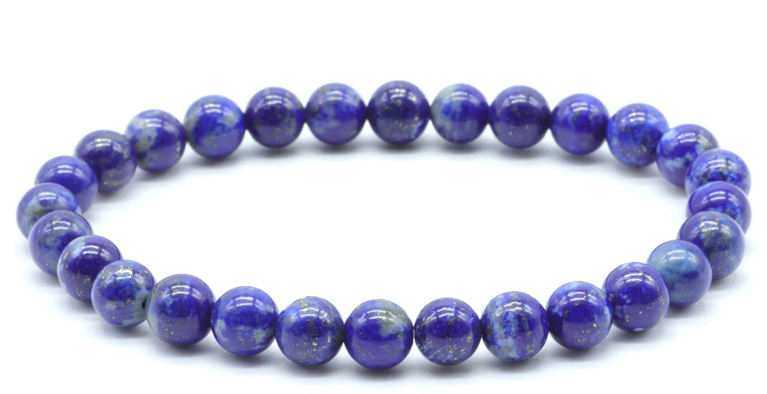 Bracelet Lapis Lazuli 'AA' – Perles 8mm