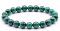 Bracelet 'Light' Malachite 'AA' – Perles 8mm