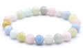 Bracelet Morganite – Perles 8mm