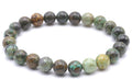 Bracelet Turquoise Africaine perles 8mm