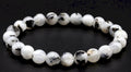 Bracelet Labradorite Blanche – Perles 8mm