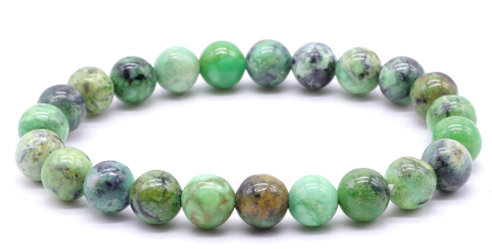 Bracelet Variscite – Perles 8mm