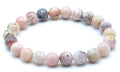 Bracelet Opale Rose – Perles 8mm