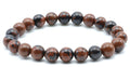Bracelet Obsidienne Mahogany – Perles 8mm