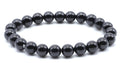 Bracelet Tourmaline Noire – Perles 8mm