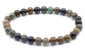 Bracelet Serpentine de Chine – Perles 6mm
