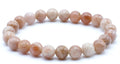 Bracelet Pierre de Soleil 'AA' – Perles 8mm