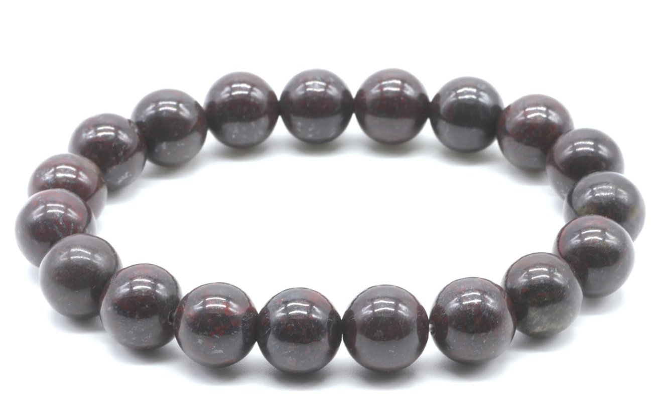 Bracelet Jaspe Arc-en-ciel – Perles Naturelles 10mm