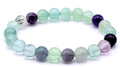Bracelet Fluorite – Perles 8mm