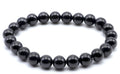 Bracelet Spinelle Noire perles 8mm