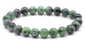 Bracelet Rubis Zoïsite – Perles 8mm