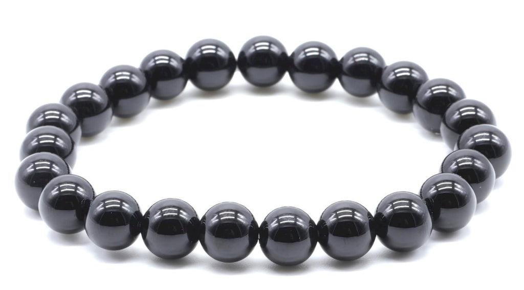 Bracelet Onyx Noir – Perles 8mm