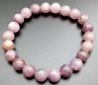 Bracelet Lépidolite – Perles 8mm