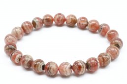 Bracelet Rhodochrosite – Perles 8mm