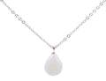 Collier Argent 925 Pierre de Lune Goutte