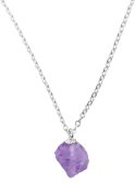 Collier Argent 925 'Cristal Sauvage' – Améthyste