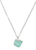 Collier Argent 925 'Cristal Sauvage' – Émeraude