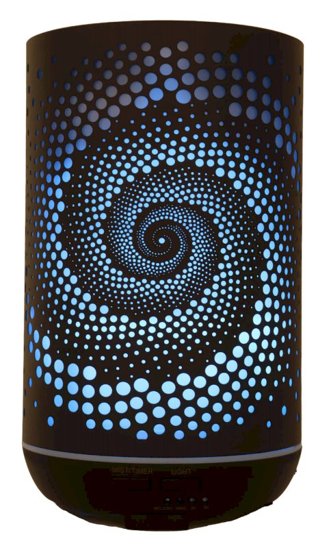 Diffuseur d'Huiles Essentielles Cylindre – Galaxie 20cm