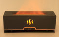 Diffuseur d'Huiles Essentielles Rectangle Noir Flamme 25cm