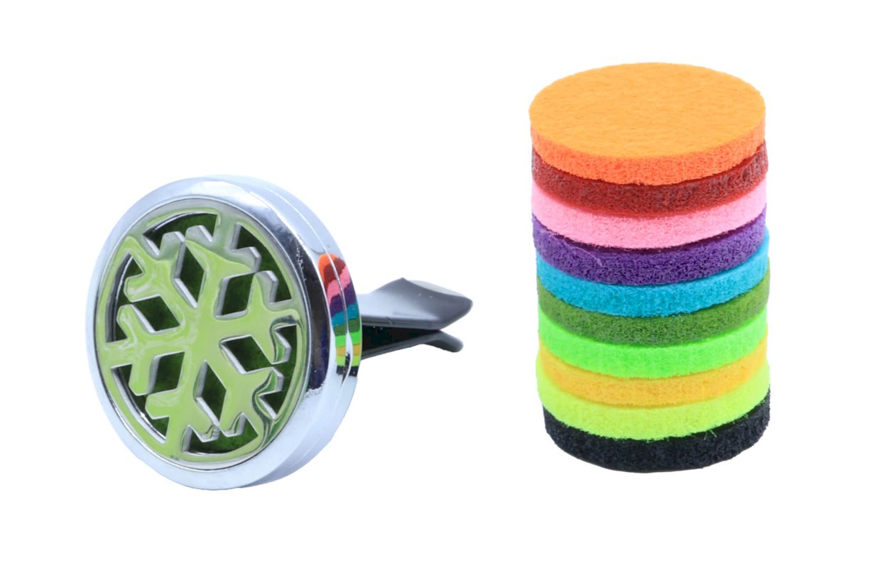 Kit Diffuseur Huiles Essentielles Voiture - Flocon