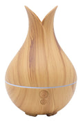 Diffuseur d'Huiles Essentielles – Vase Bois 19cm