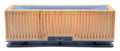 Diffuseur d'Huiles Essentielles Rectangle Bois Strié 25cm