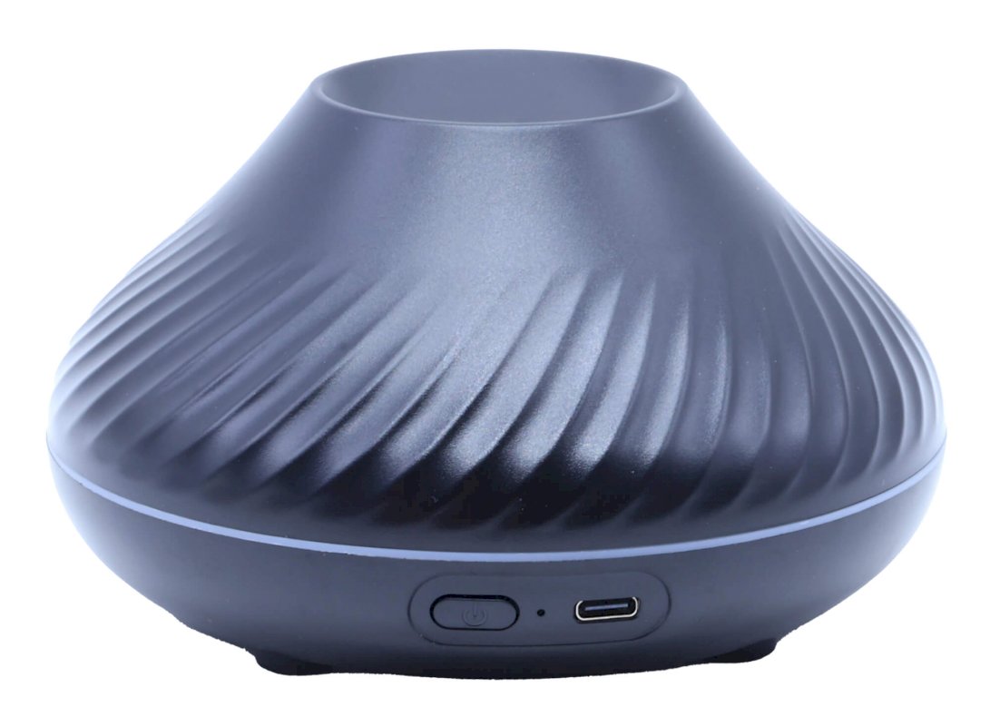 Diffuseur Huiles Essentielles Soucoupe Noire 14cm