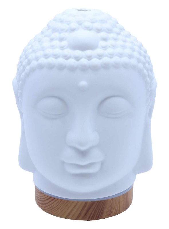 Diffuseur d'Huiles Essentielles Bouddha Céramique 18 cm