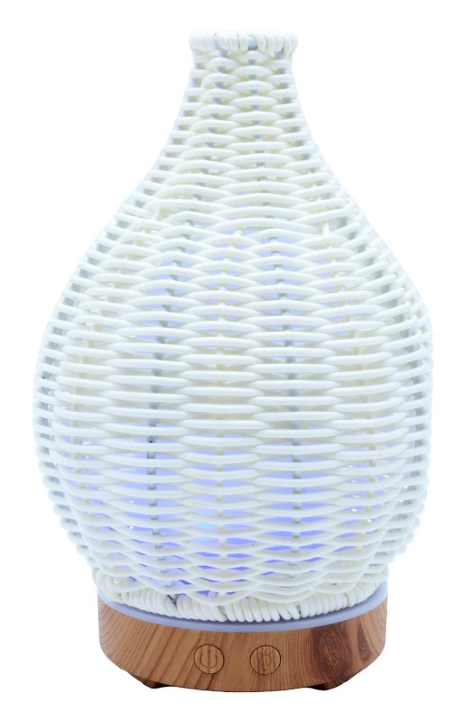 Diffuseur Huiles Essentielles Panier Blanc 20cm