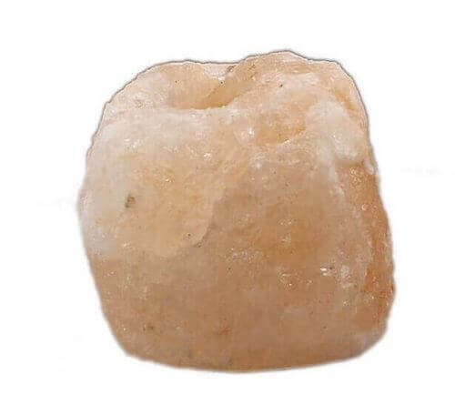 Bougeoir Cristaux de Sel 3KG