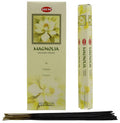 Encens HEM Magnolia - Boîte de 6 paquets de 20g