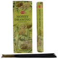 Encens HEM Money Drawing - Boîte de 6 paquets de 20g