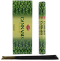 Encens HEM Cannabis - Boîte de 6 paquets de 20g
