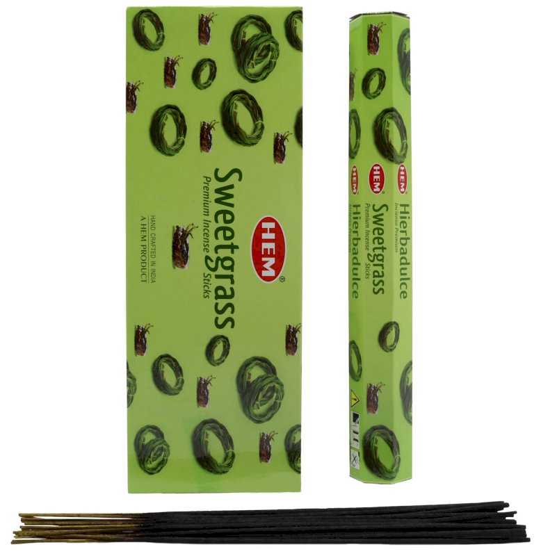 Encens HEM Foin d'odeur - Boîte de 6 paquets de 20g
