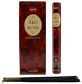 Encens HEM Rose Rouge - Boîte de 6 paquets de 20g