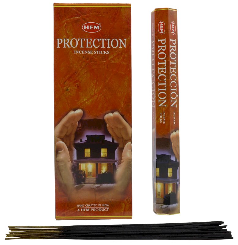Encens HEM Protection - Boîte de 6 paquets de 20g