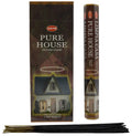 Encens HEM Pure House - Boîte de 6 paquets de 20g