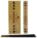 Encens HEM Santal - Boîte de 6 paquets de 20g
