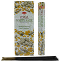 Encens HEM Sauge Blanche & Copal - Boîte de 6 paquets de 20g