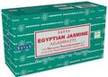 Encens Satya Jasmin Égyptien – Boîte de 12 paquets de 15g.