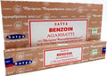 Encens Satya Benjoin - Boîte de 12 paquets de 15g.