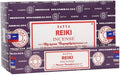Encens Satya Reiki – Boîte de 12 paquets de 15g.