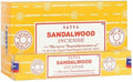 Encens Satya Santal – Boîte de 12 Paquets de 15g.