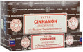Encens Satya Cannelle - Boîte de 12 paquets de 15g.