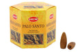 Backflow Cônes HEM Palo Santo – Boîte de 12 paquets de 40 cônes