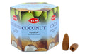 Backflow Cônes HEM Noix de Coco – Boîte de 12 paquets de 40 cônes